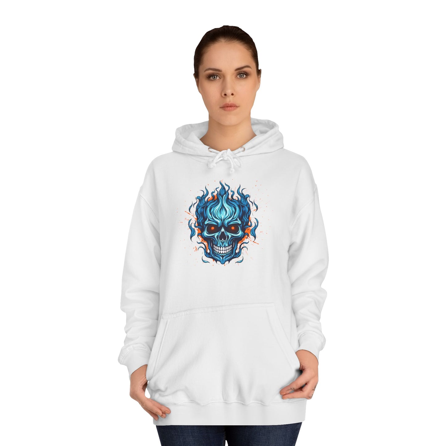 Bold Skull Graphic Hoodie