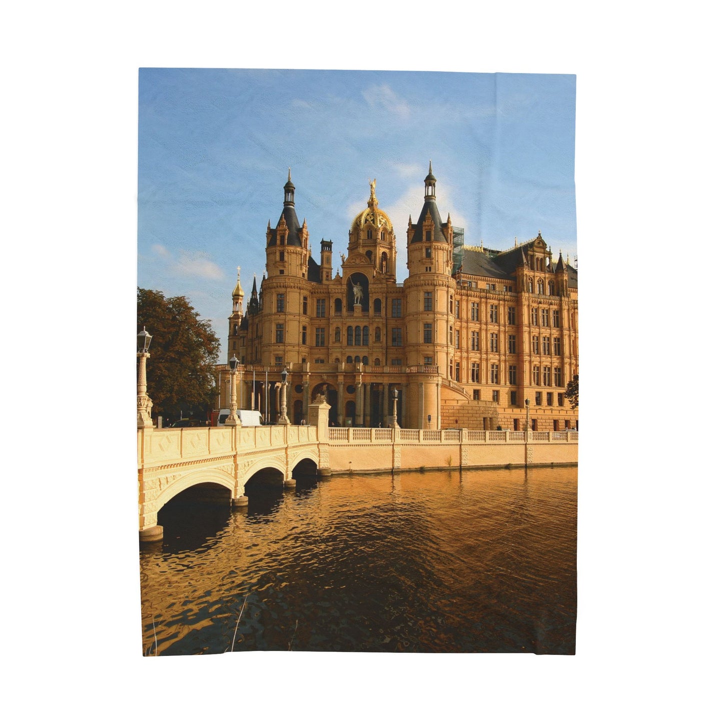 Castle Velveteen Plush Blanket