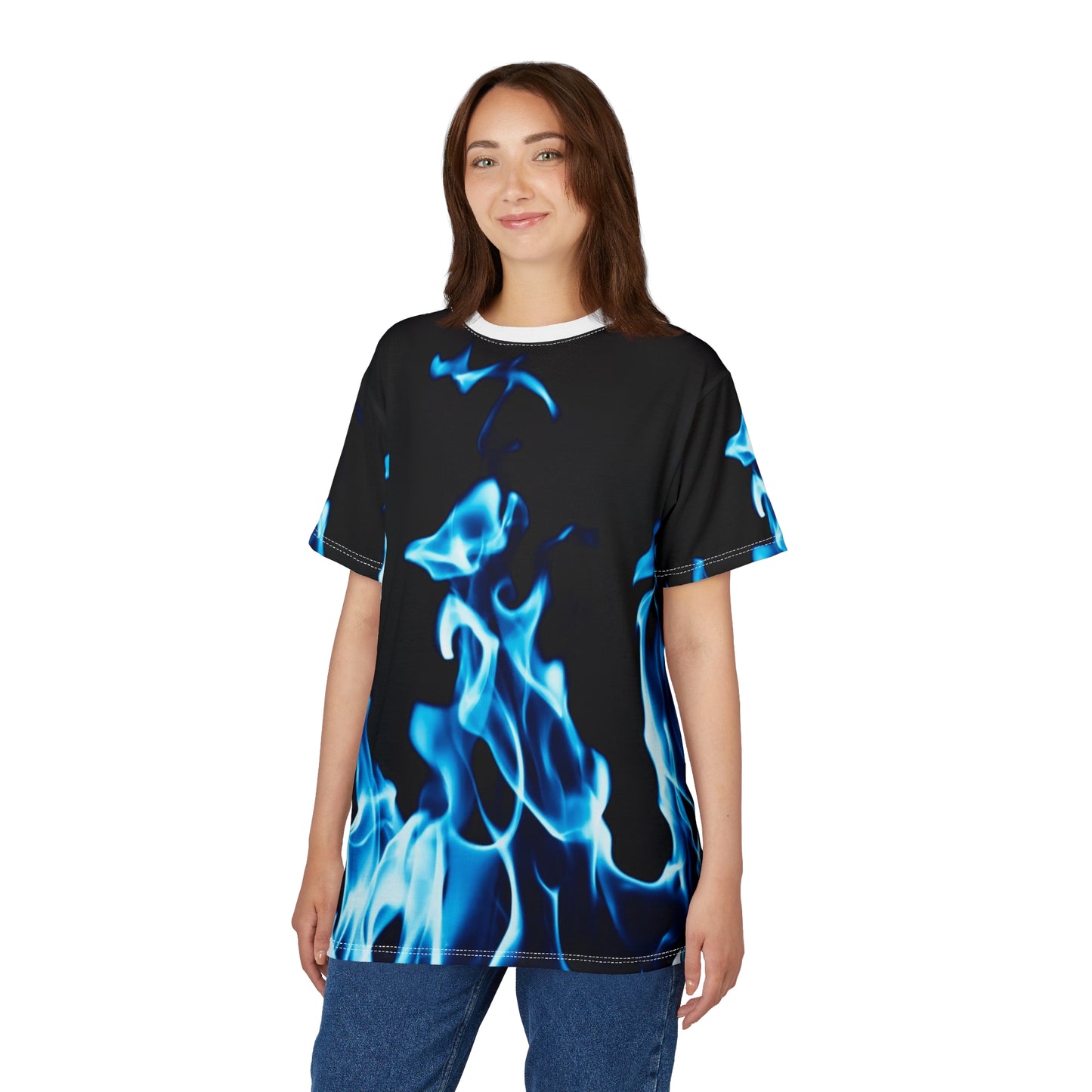 Fire-Print Unisex Tee