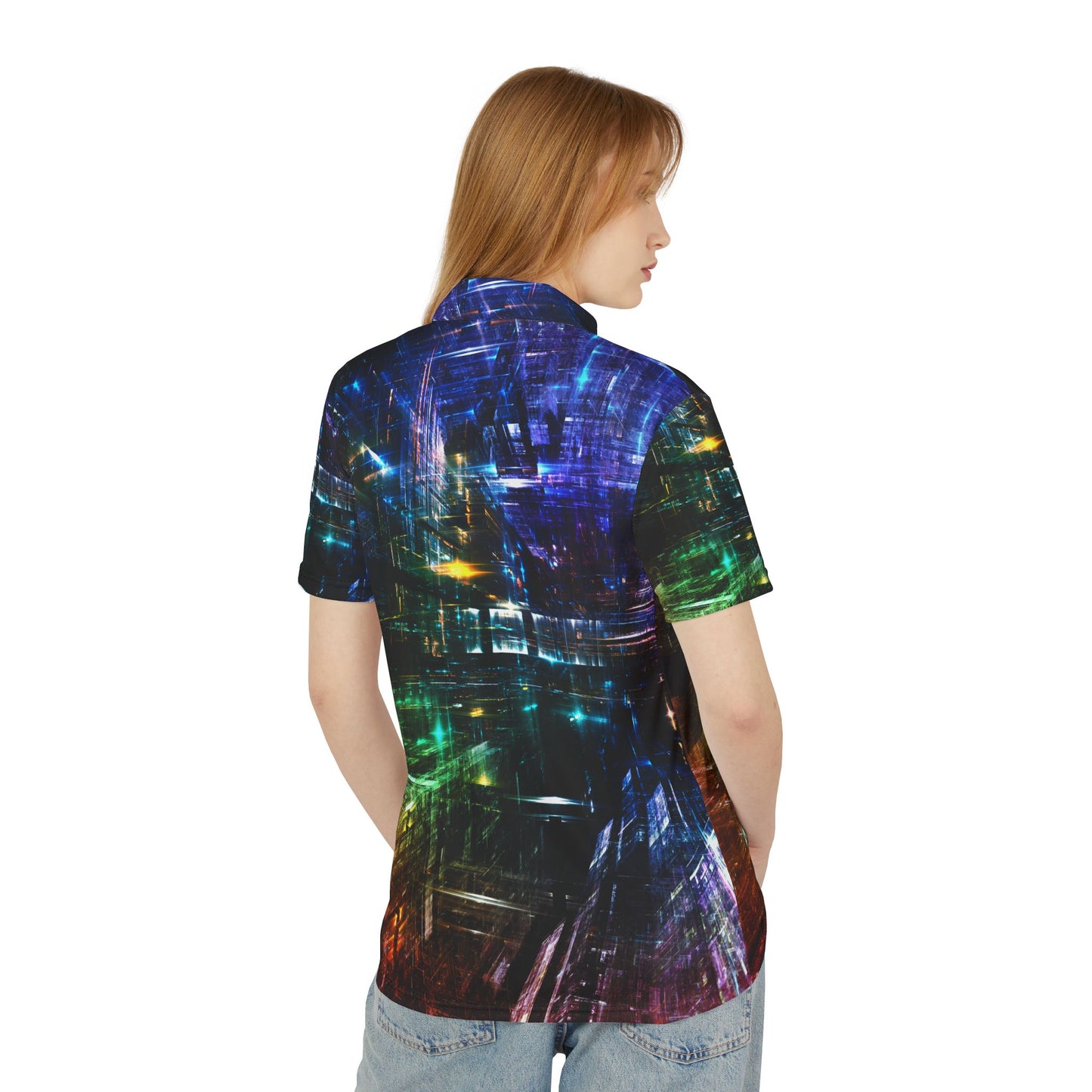 3D Lights Polo Shirt