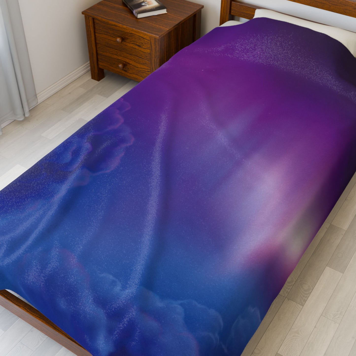 Clouds Velveteen Plush Blanket