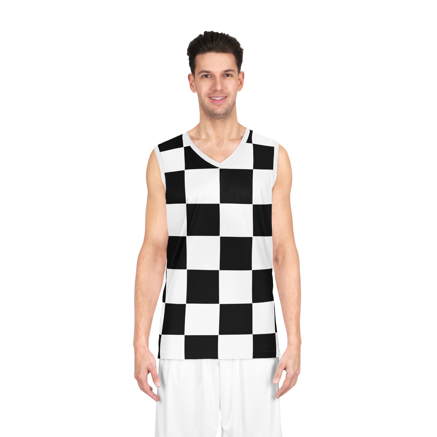 Checkered Basketball Jersey
