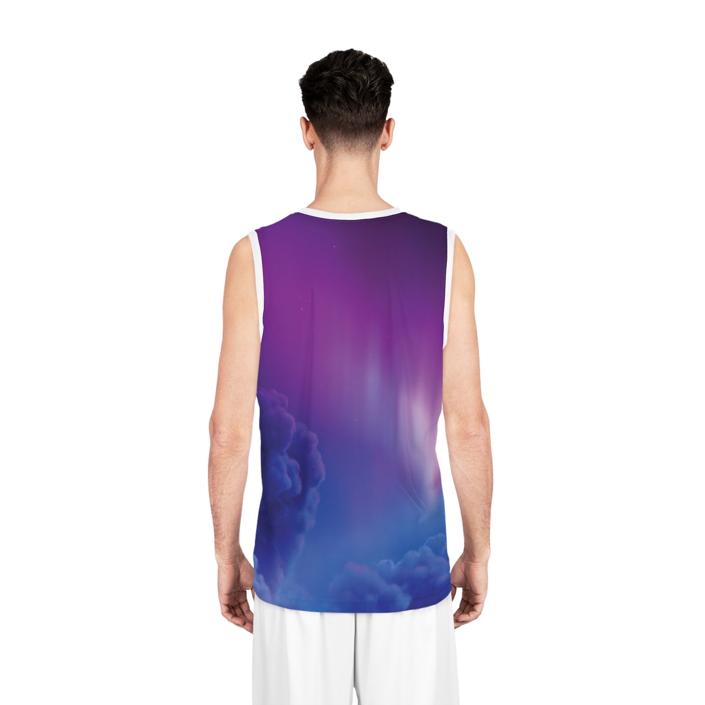 Clouds Basketball Jersey (AOP)