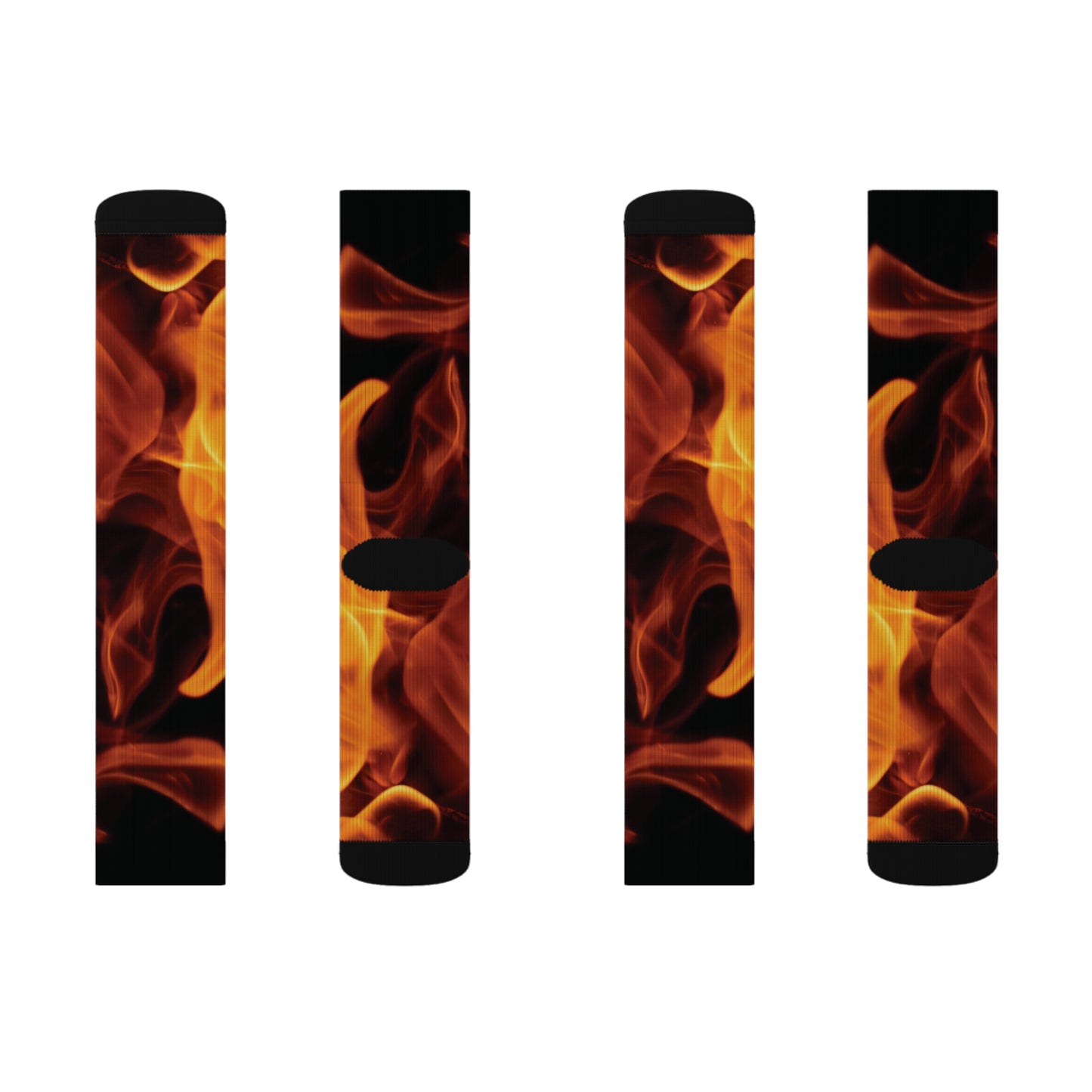 Fire Sublimation Socks