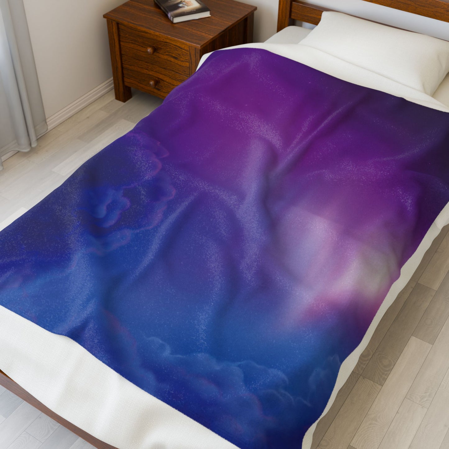 Clouds Velveteen Plush Blanket
