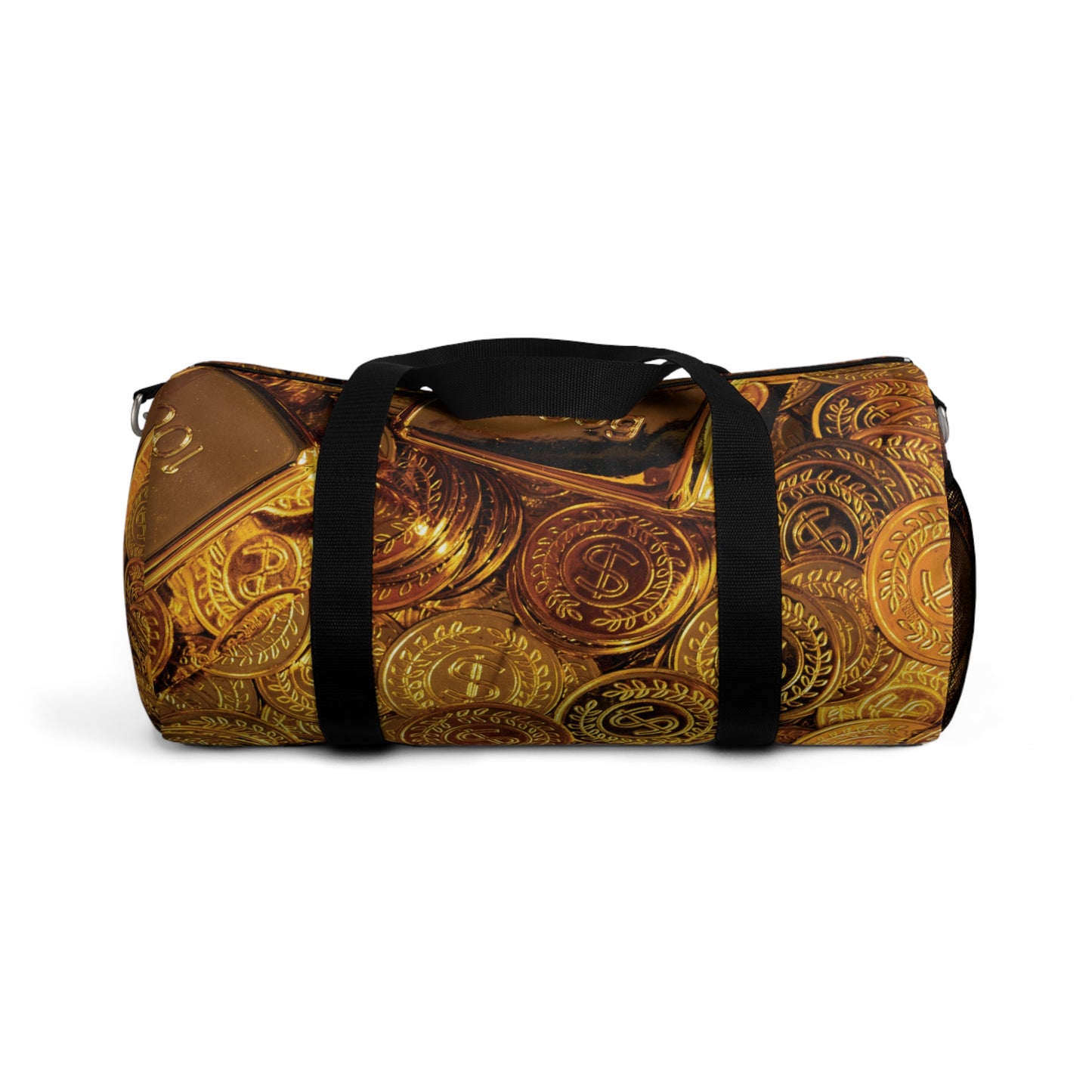Gold Duffel Bag