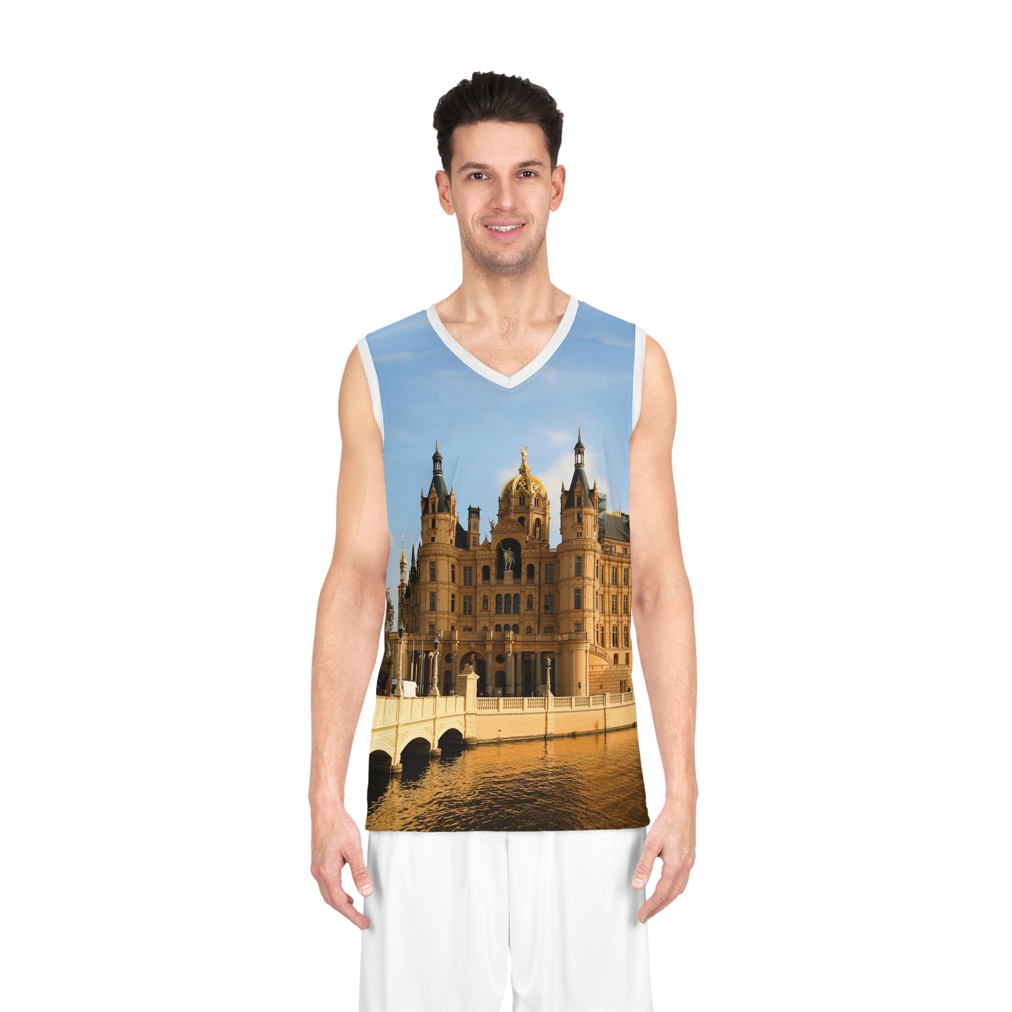 Castle Basketball Jersey (AOP)