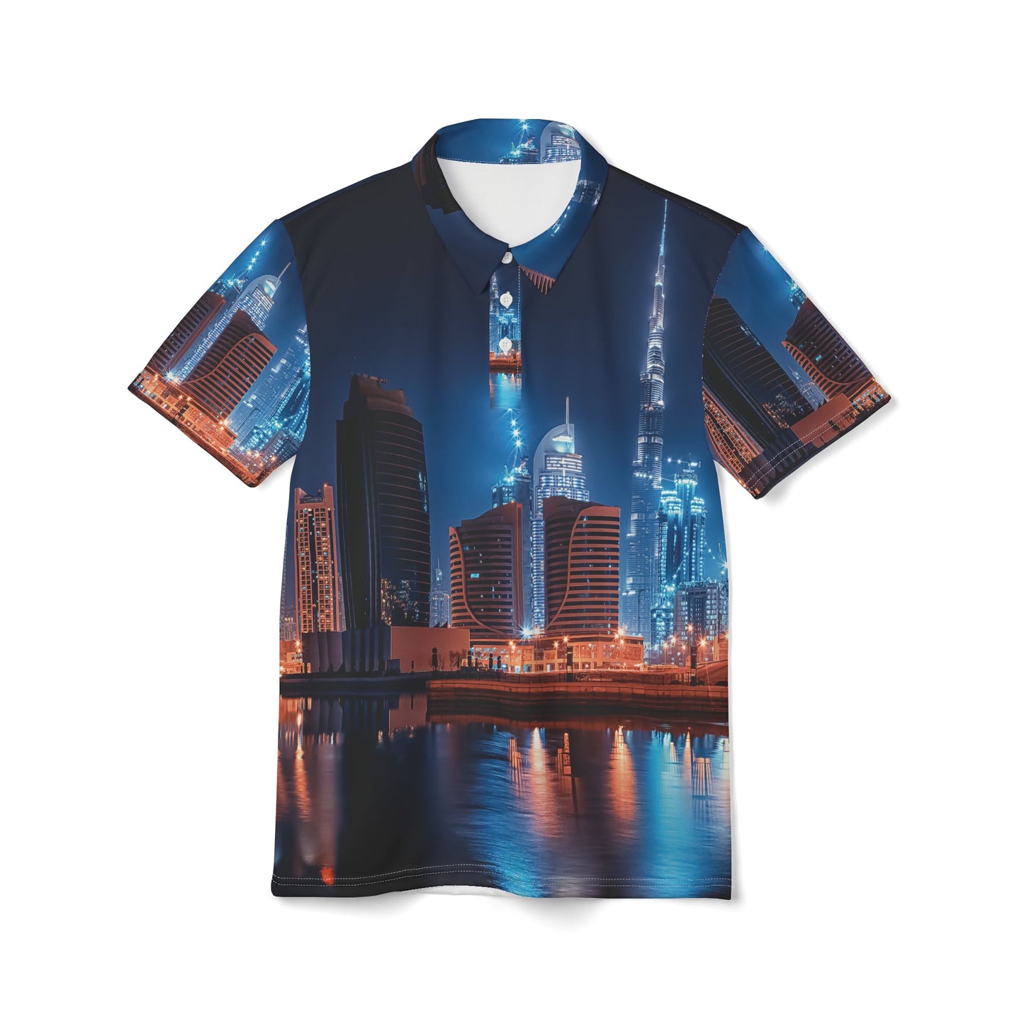 Dubai City Polo Shirt All Over Print