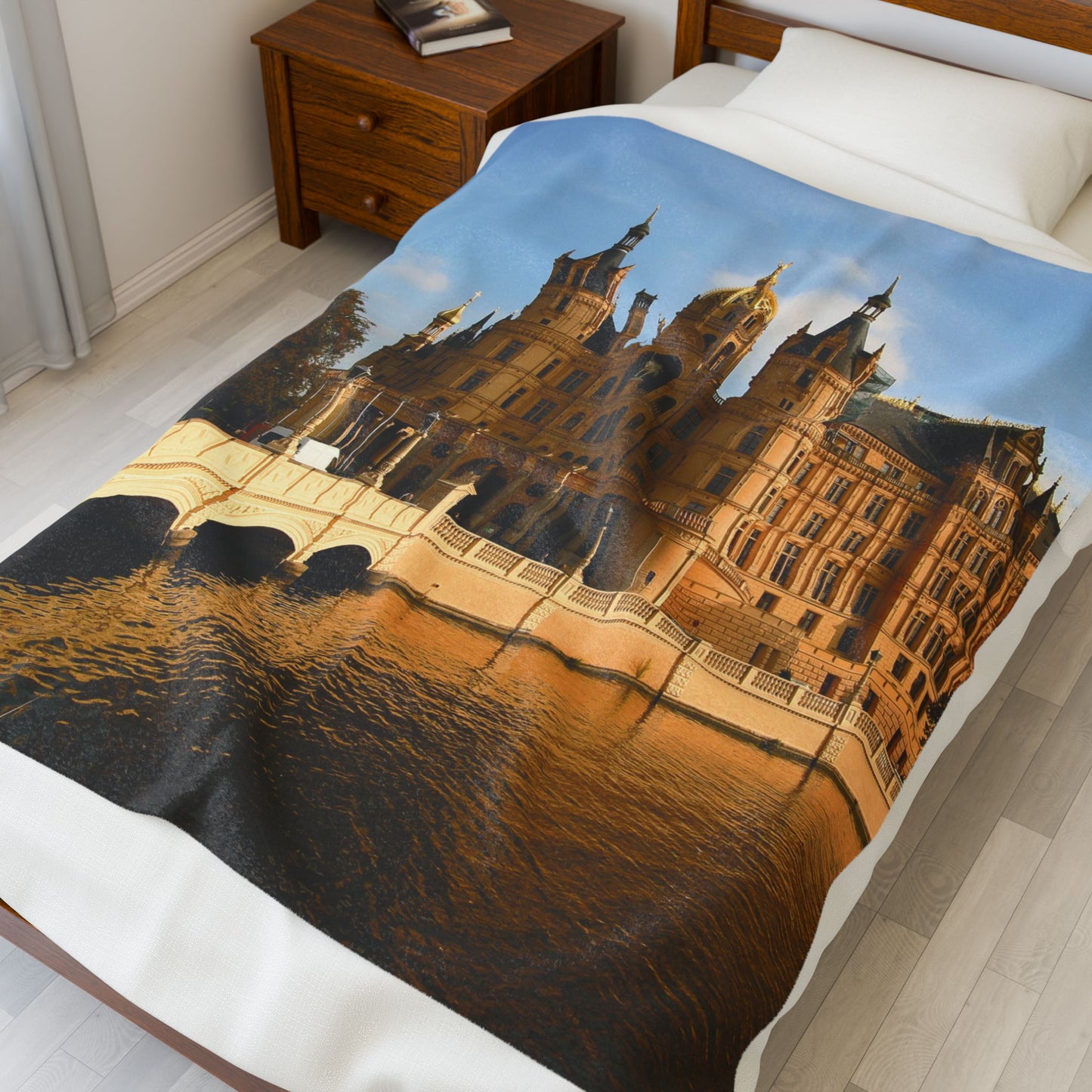 Castle Velveteen Plush Blanket