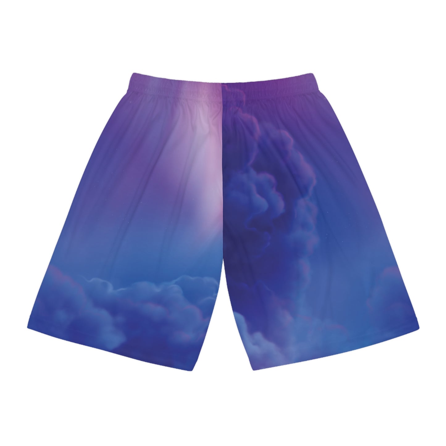 Clouds Basketball Shorts (AOP)