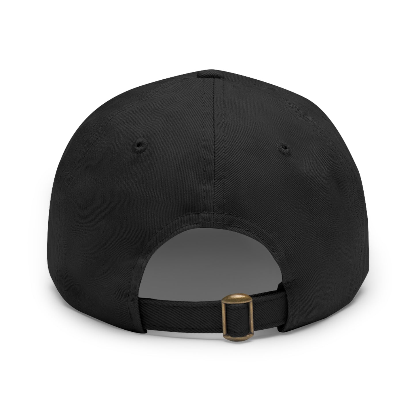 Cool Dog Dad Hat with Leather Patch (Rectangle)