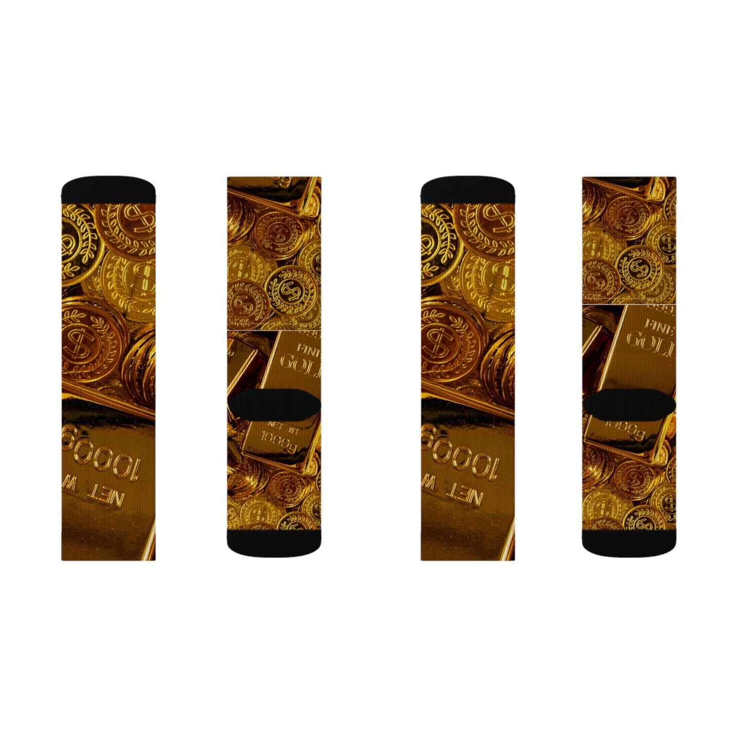 Gold Bar Socks