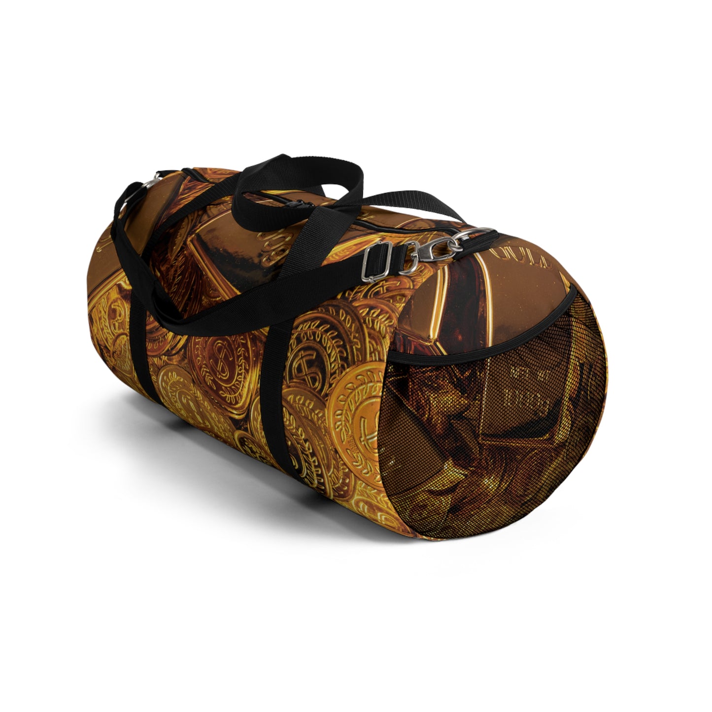 Gold Duffel Bag
