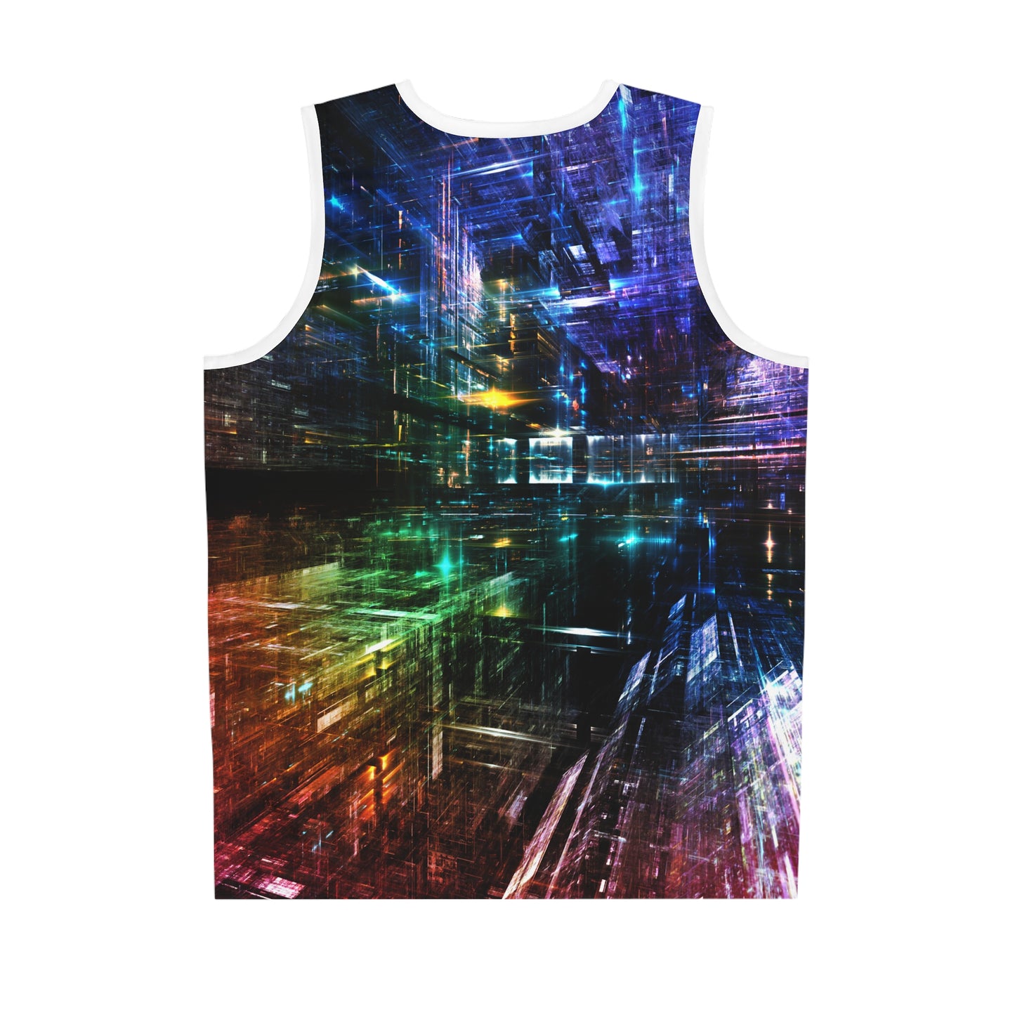3D Lights Basketball Jersey