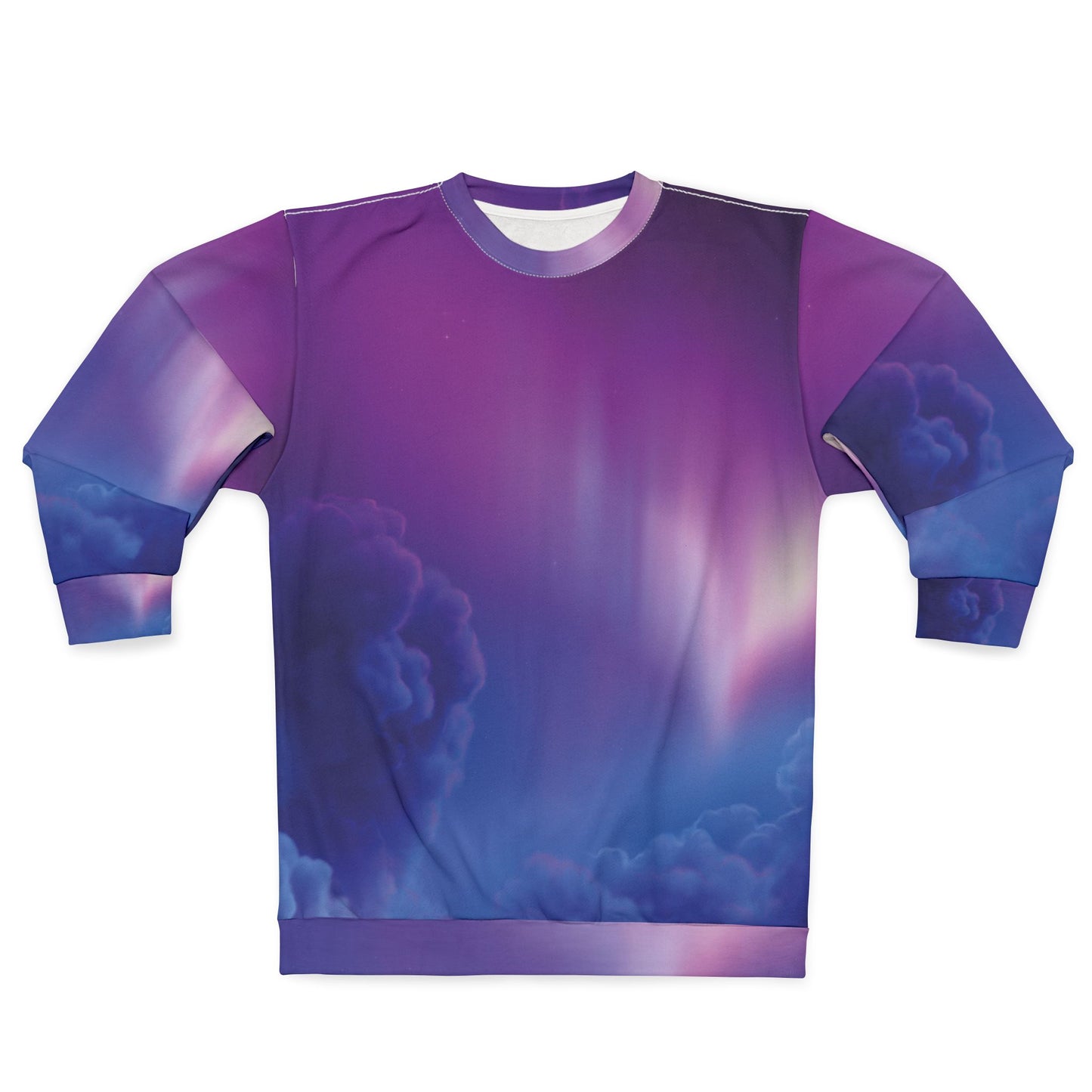 Clouds All Over Print Sweatshirt
