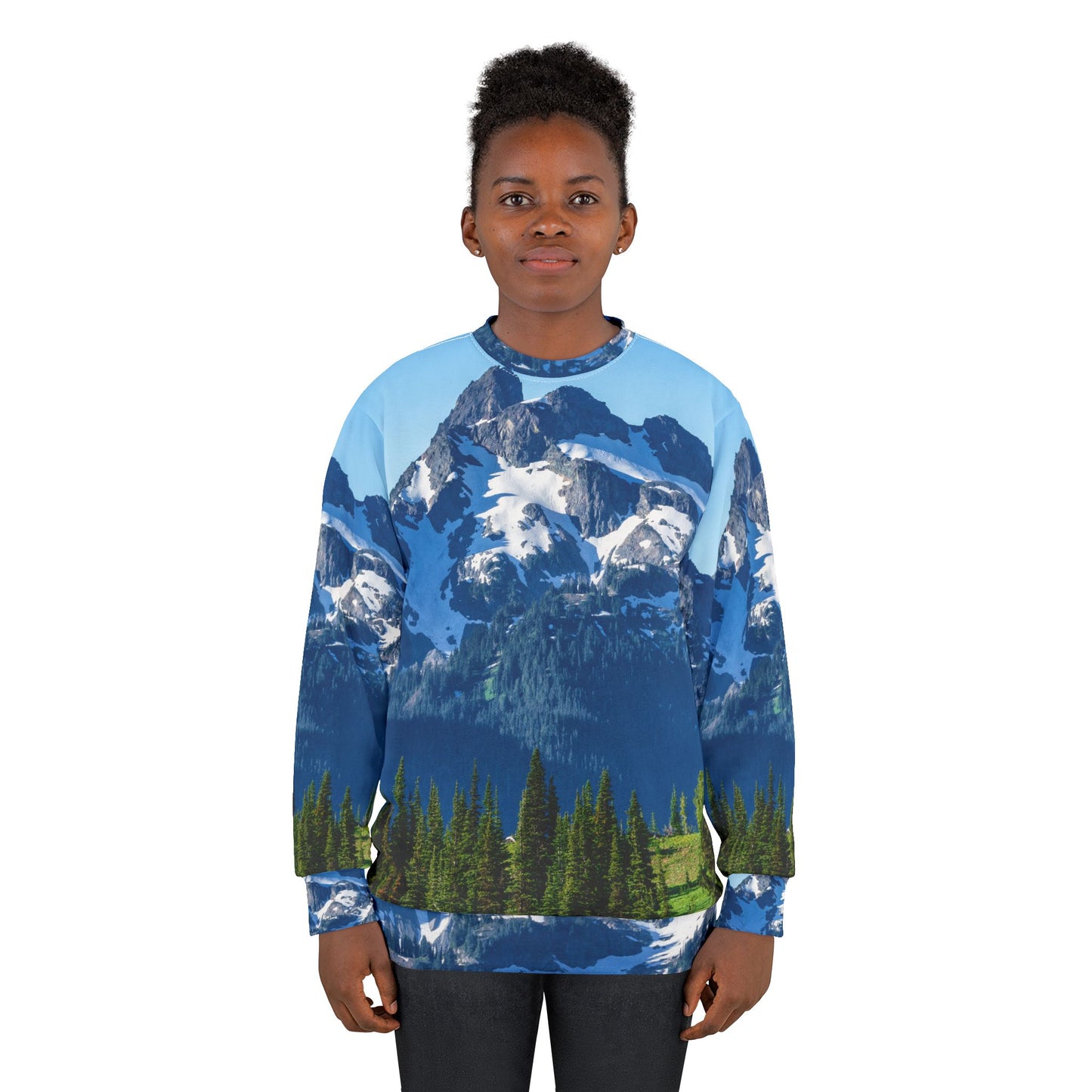 Mountains Unisex Sweatshirt (AOP)