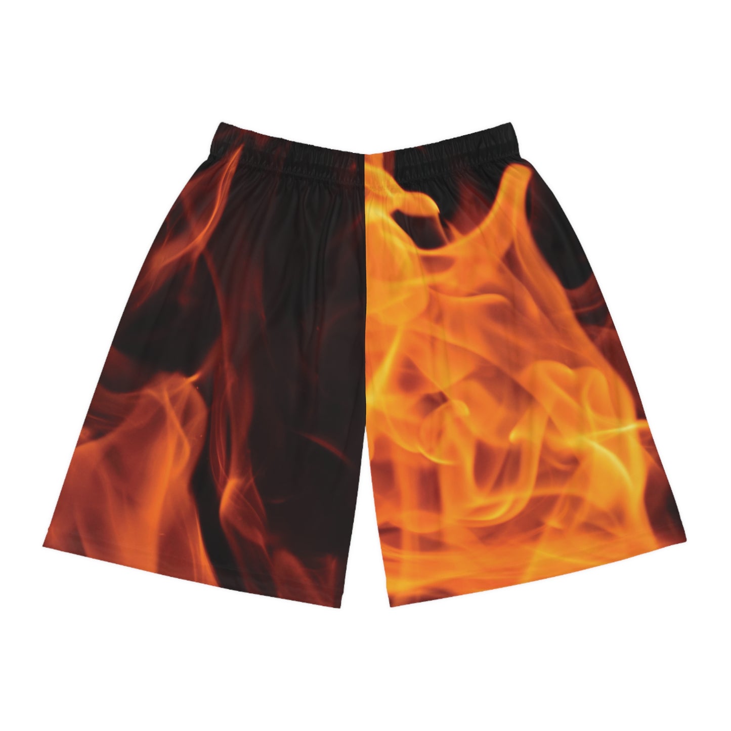 Fire Basketball Shorts All Over Print