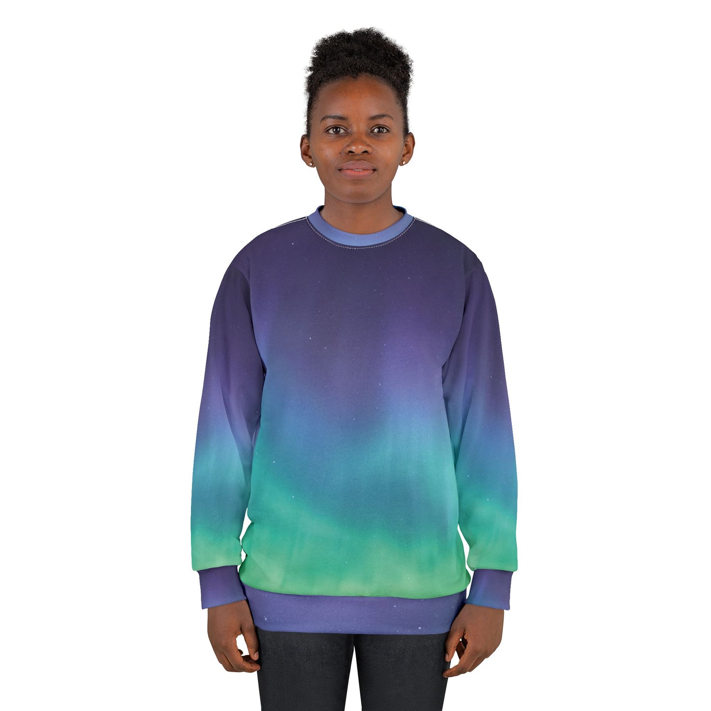 The Northern Lights Unisex Sweatshirt (AOP)