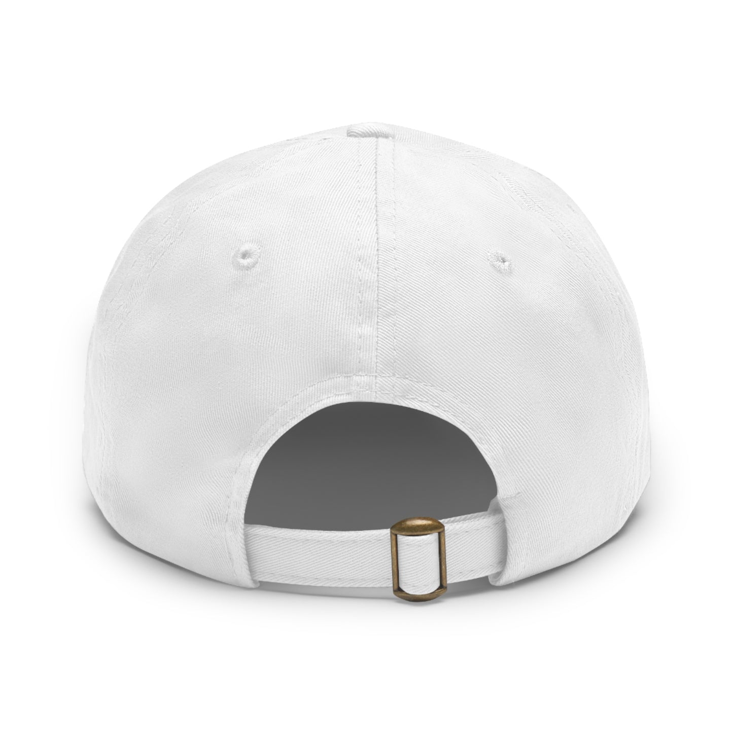 Castle Dad Hat with Leather Patch (Rectangle)