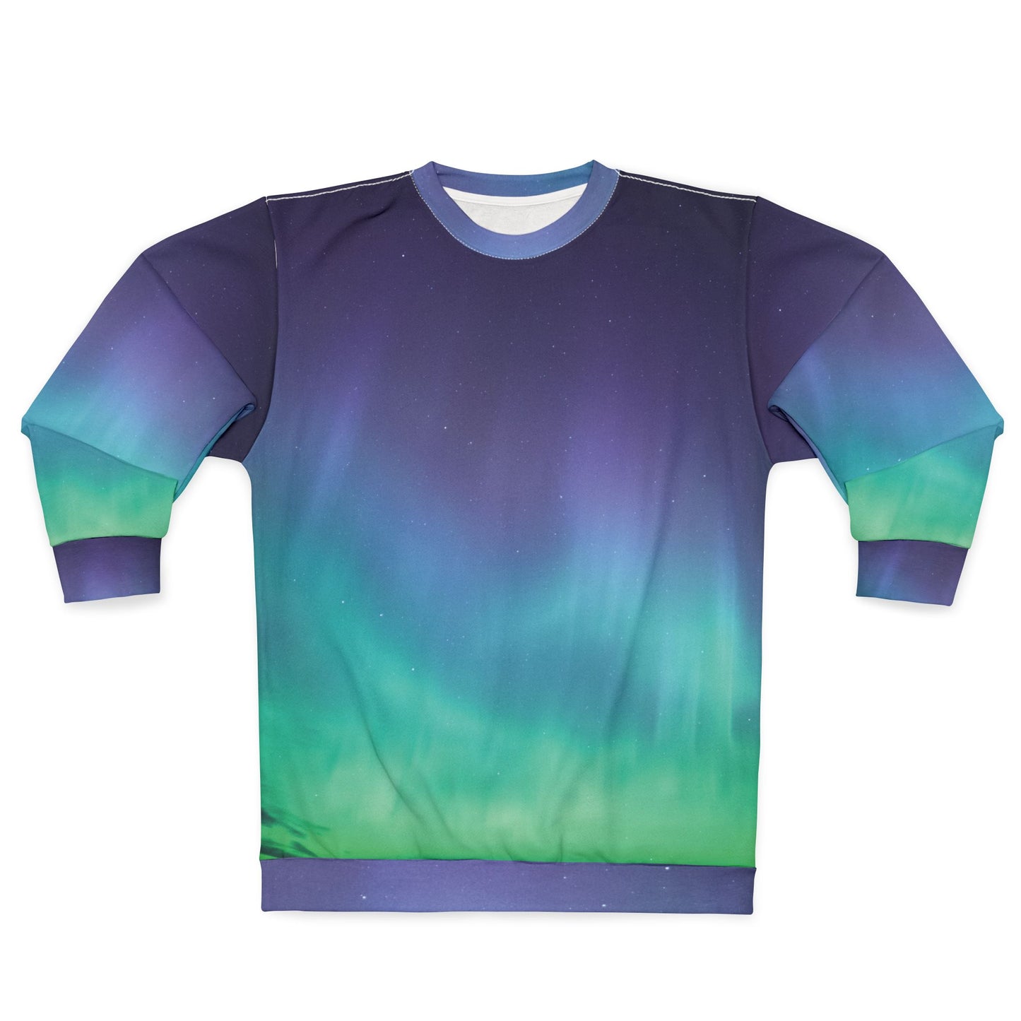 Aurora Borealis All Over Print Sweatshirt