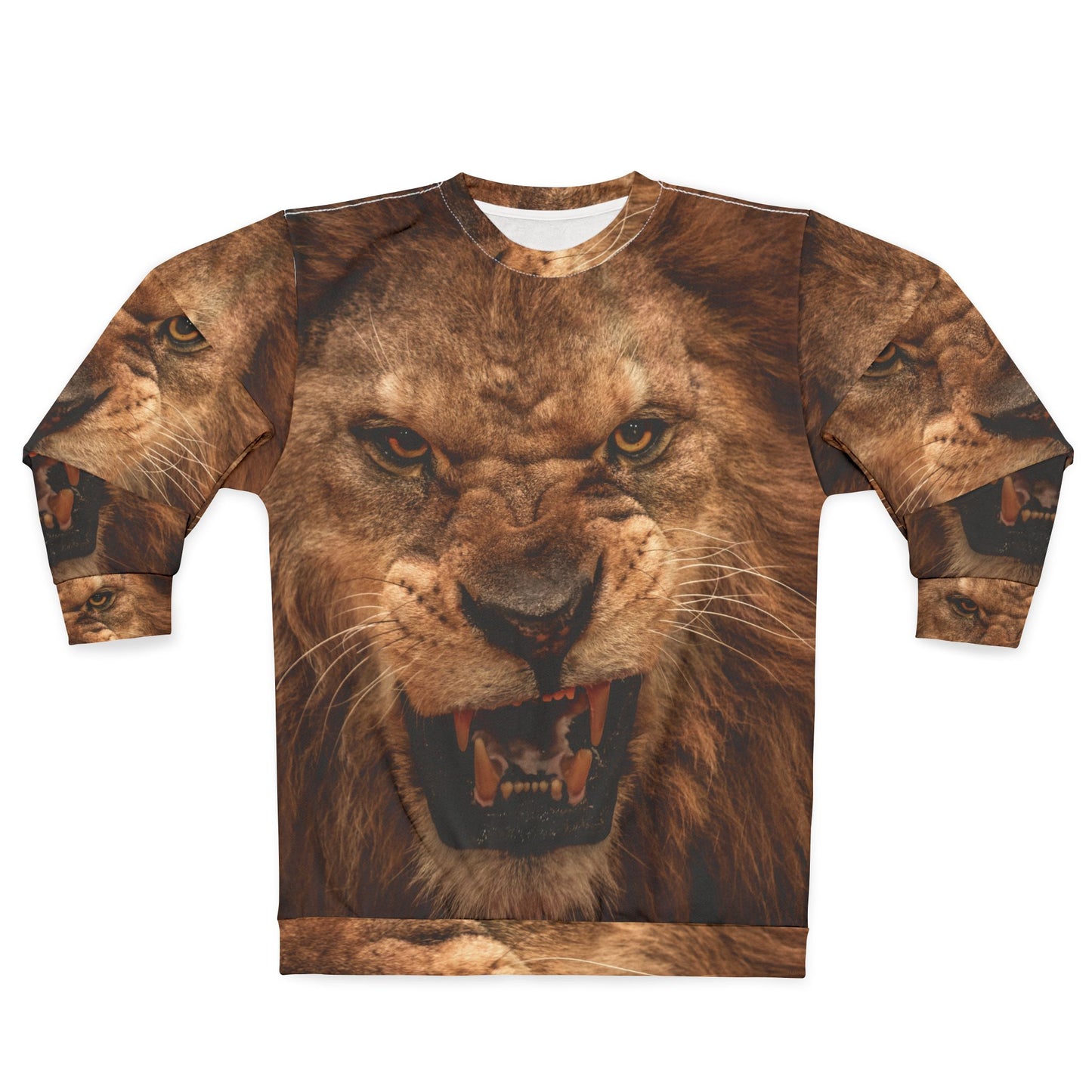 Lion All Over Print Sweatshirt