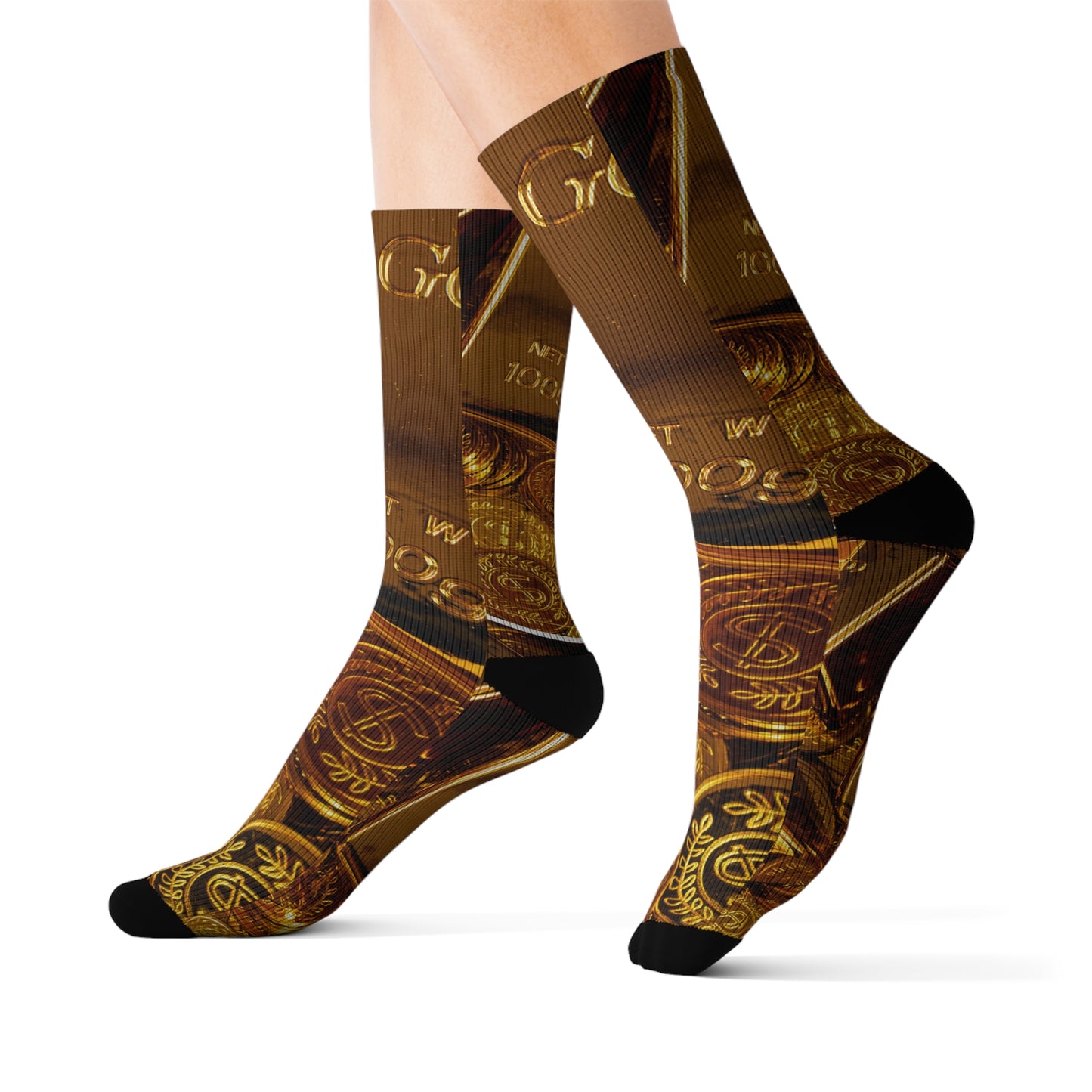 Gold Bar Socks