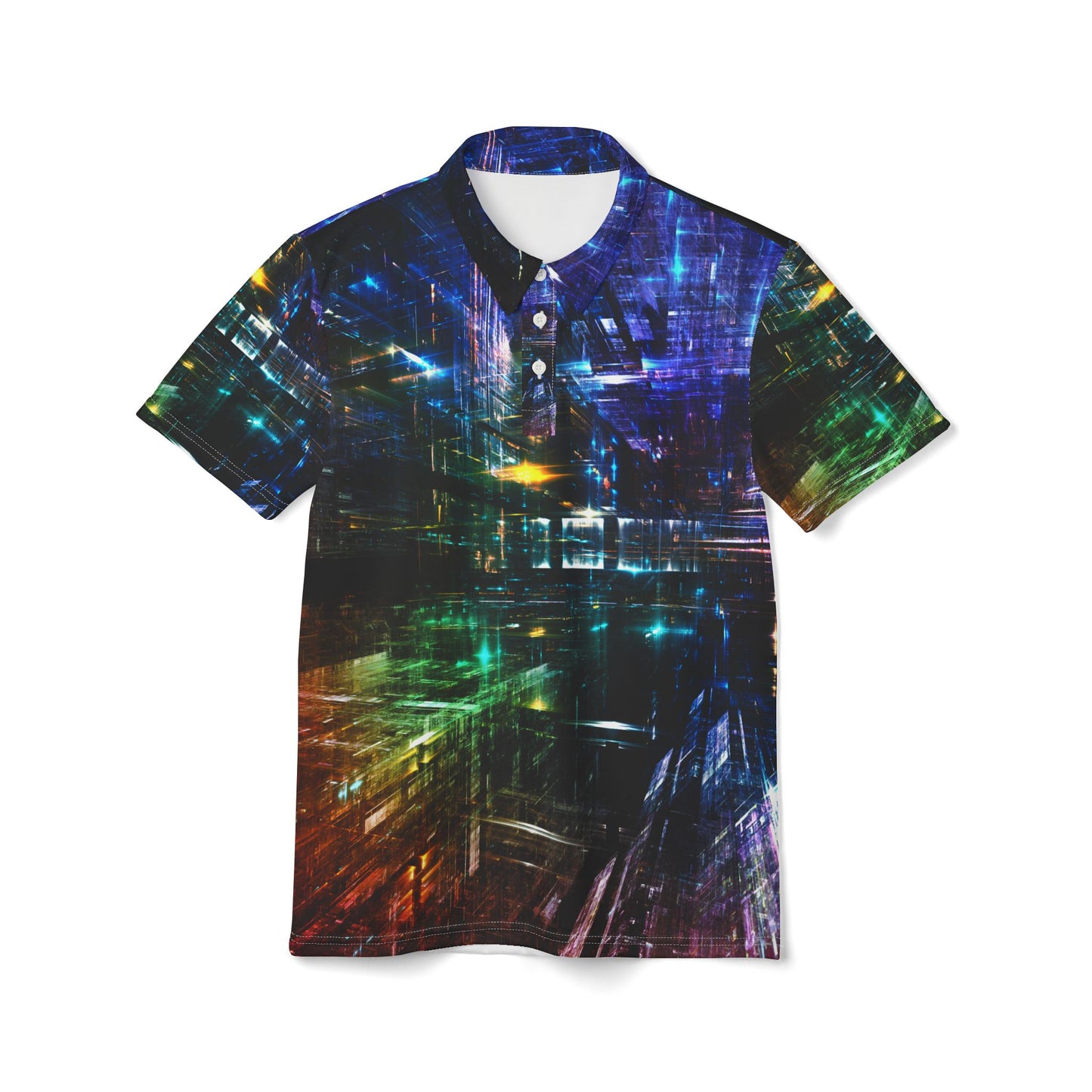 3D Lights Polo Shirt