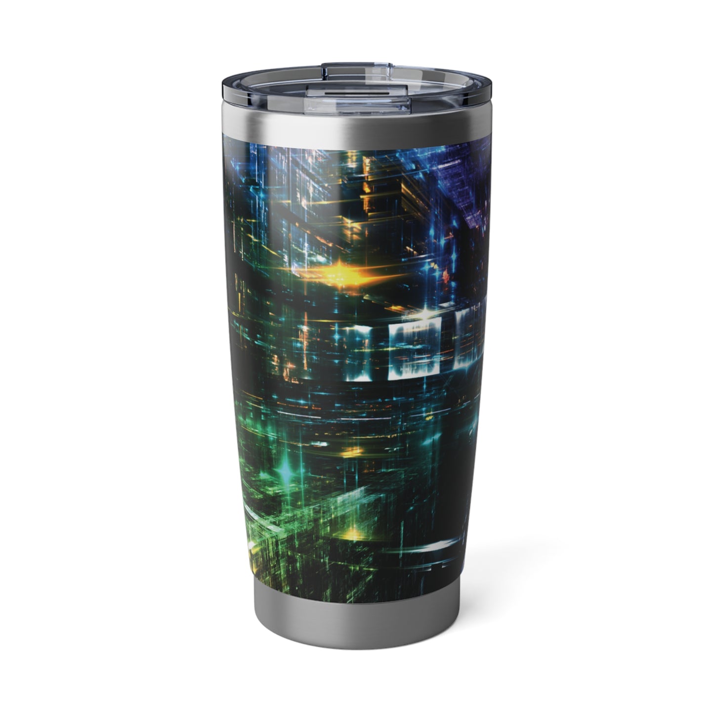 Vagabond 20oz Tumbler - Futuristic Urban Design for On-the-Go Lifestyle