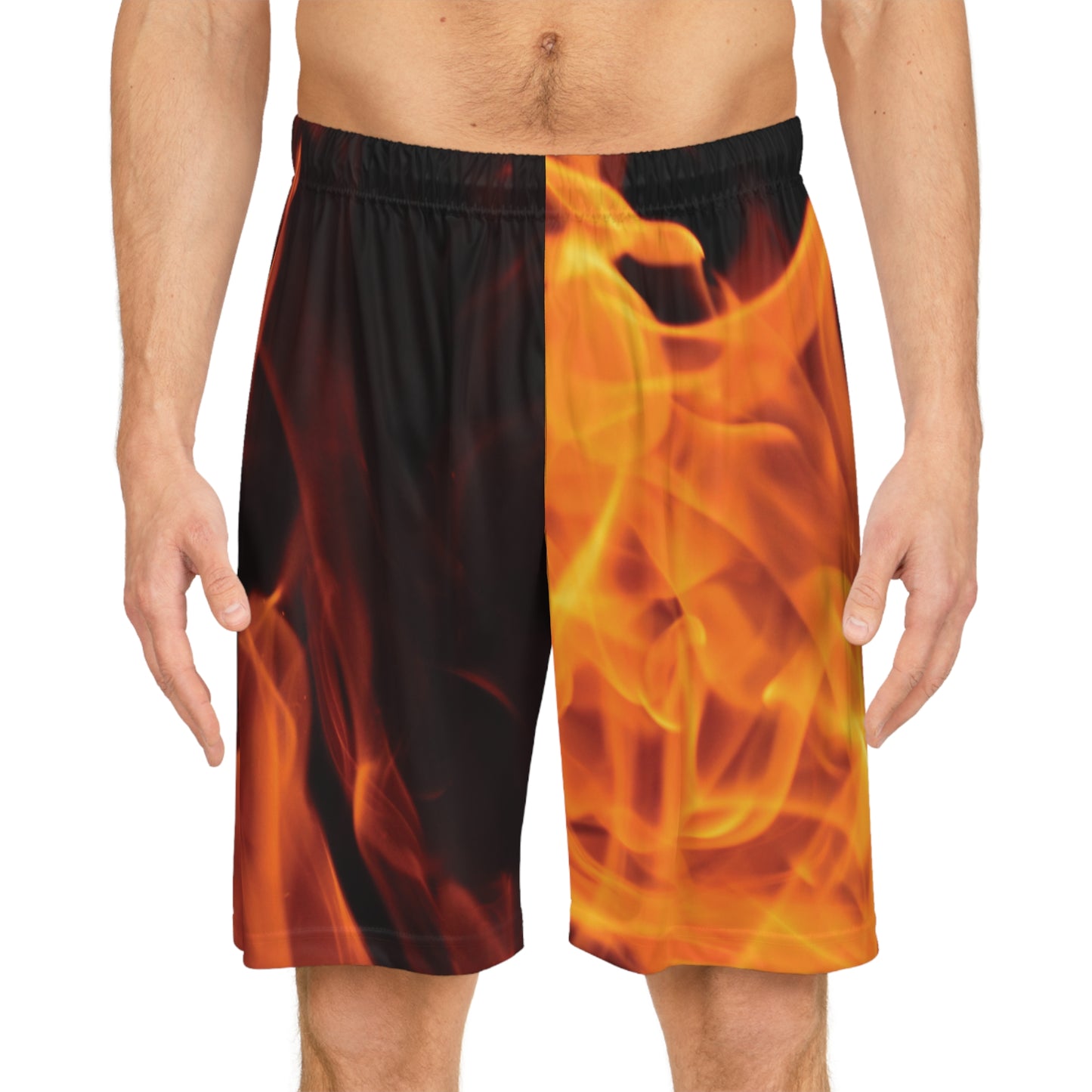 Fire Basketball Shorts