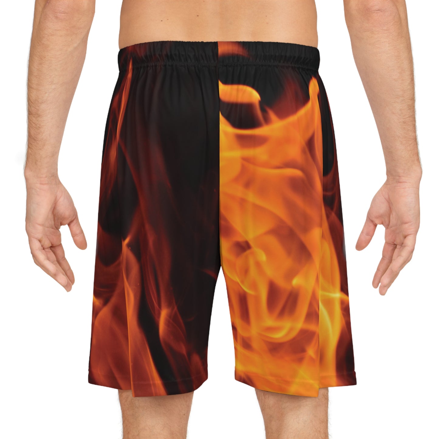 Fire Basketball Shorts