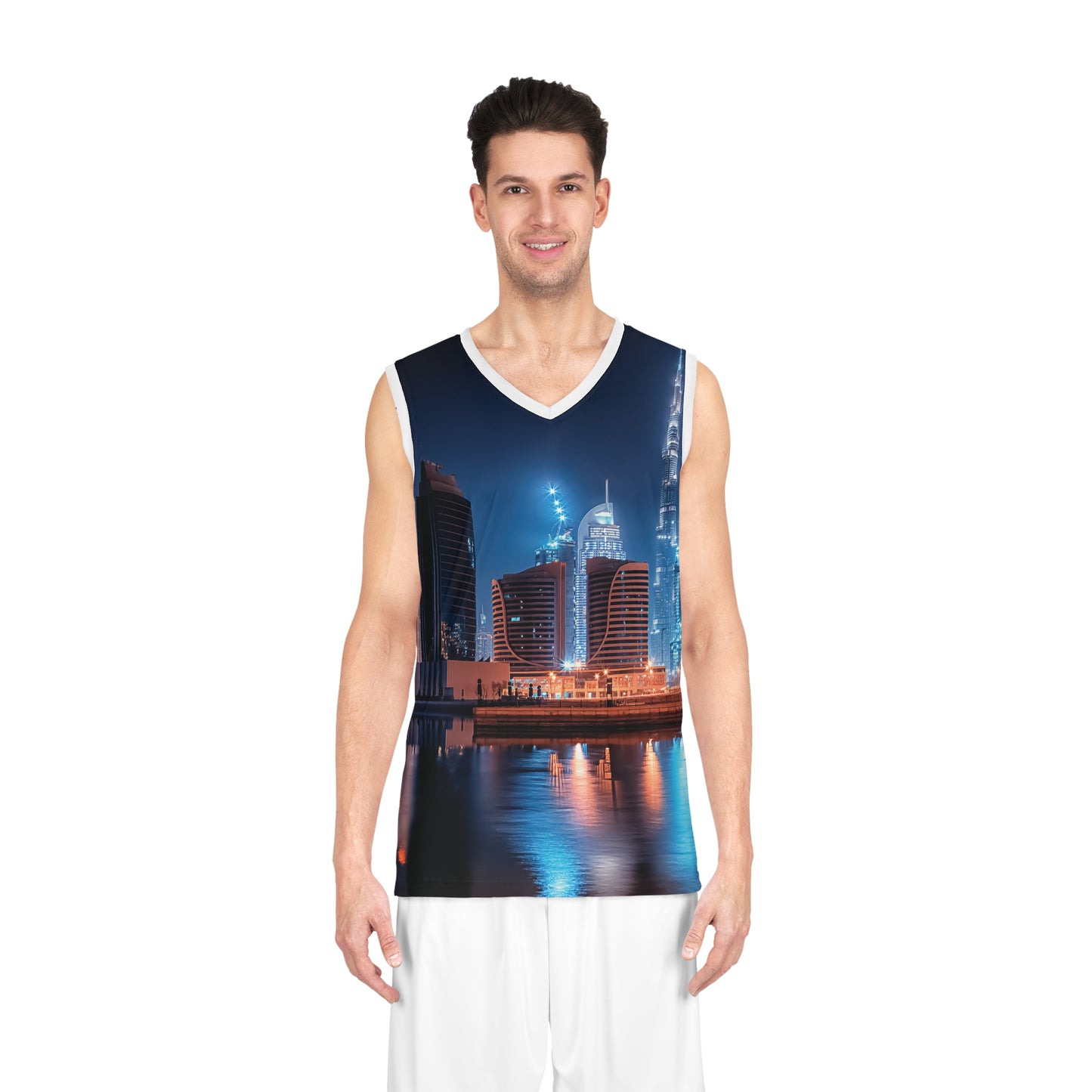 Dubai City Jersey, Athletic Wear, Polyester