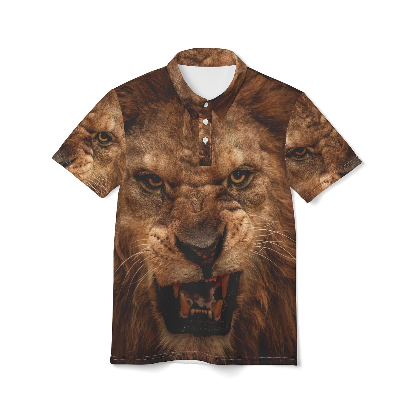 Lion Polo Shirt All Over Print