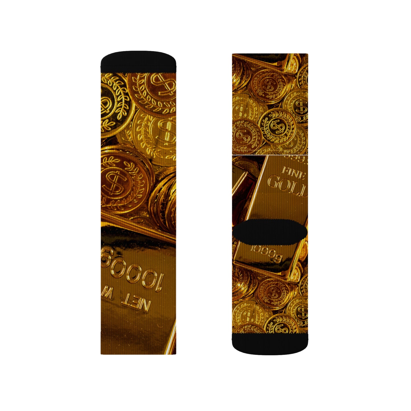 Gold Bar Socks