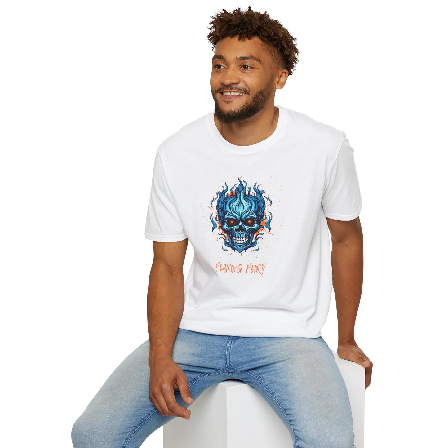 Flaming Skull T-Shirt