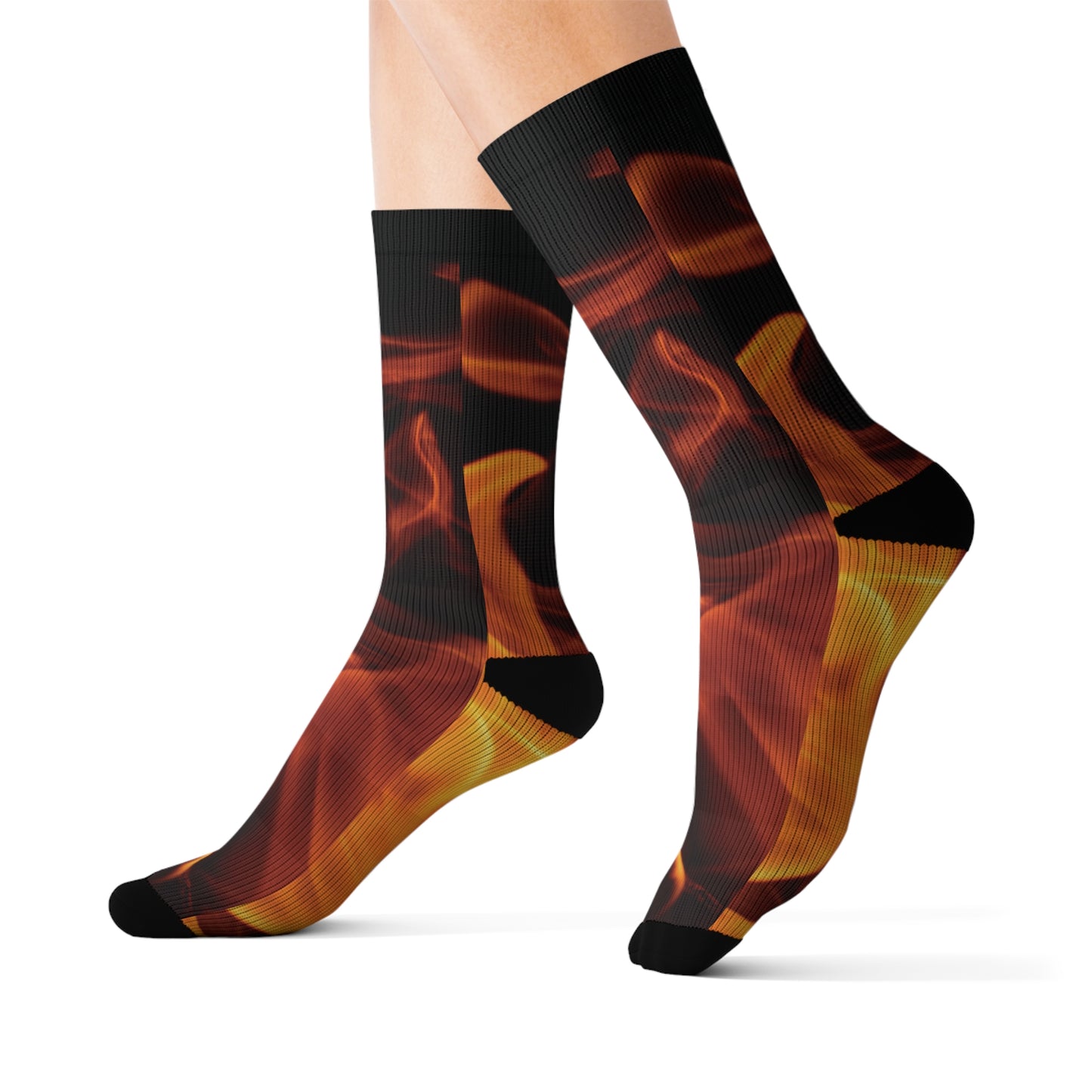 Fire Sublimation Socks