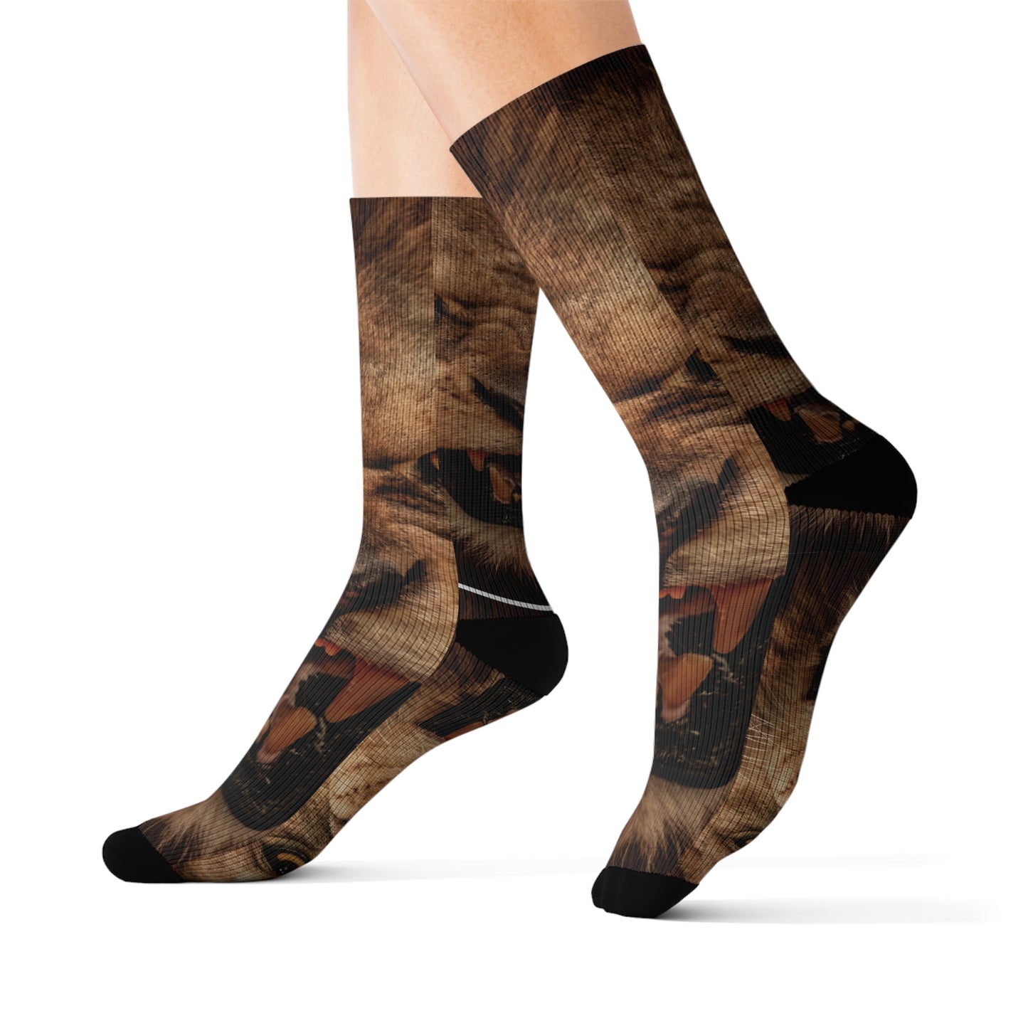 Lion Sublimation Socks