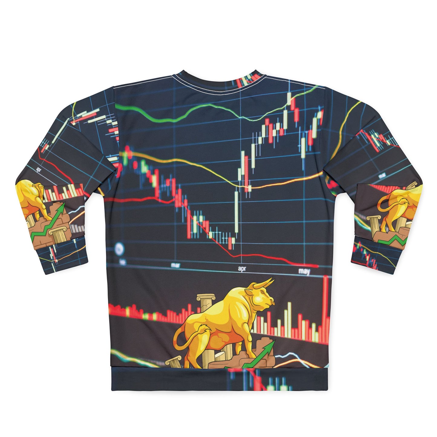 Stock Market Sweatshirt (AOP)