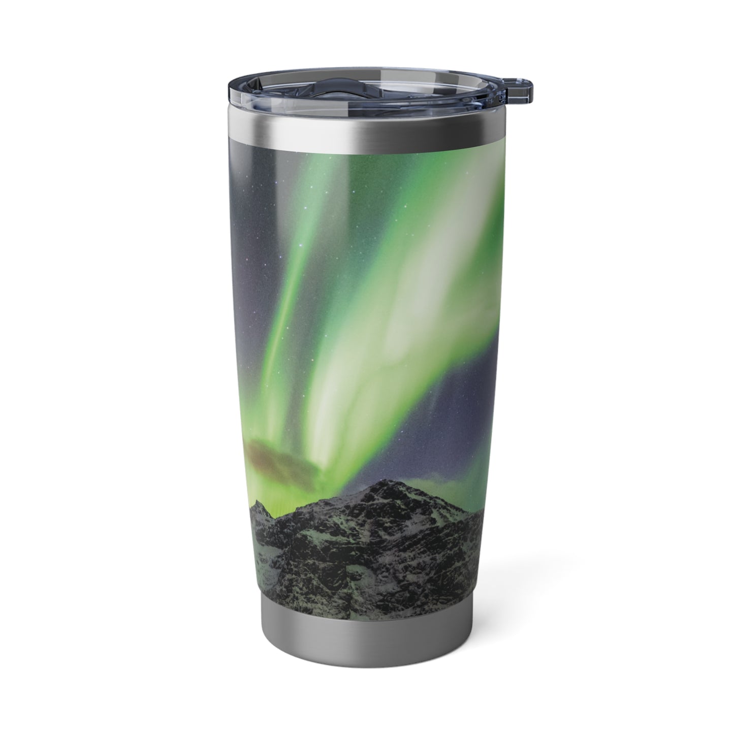 Aurora Borealis 20oz Tumbler - Travel Mug for Adventurers & Nature Lovers