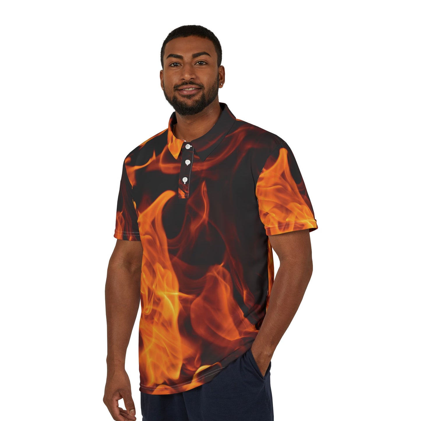 Fire Polo Shirt