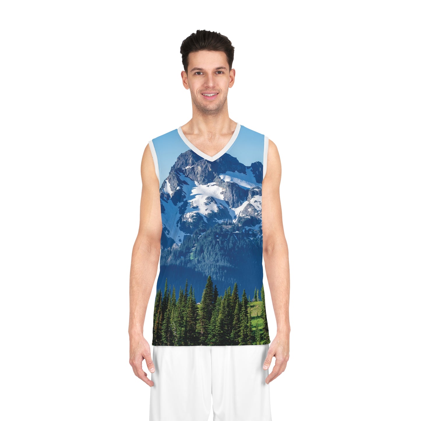 Mountains Basketball Jersey