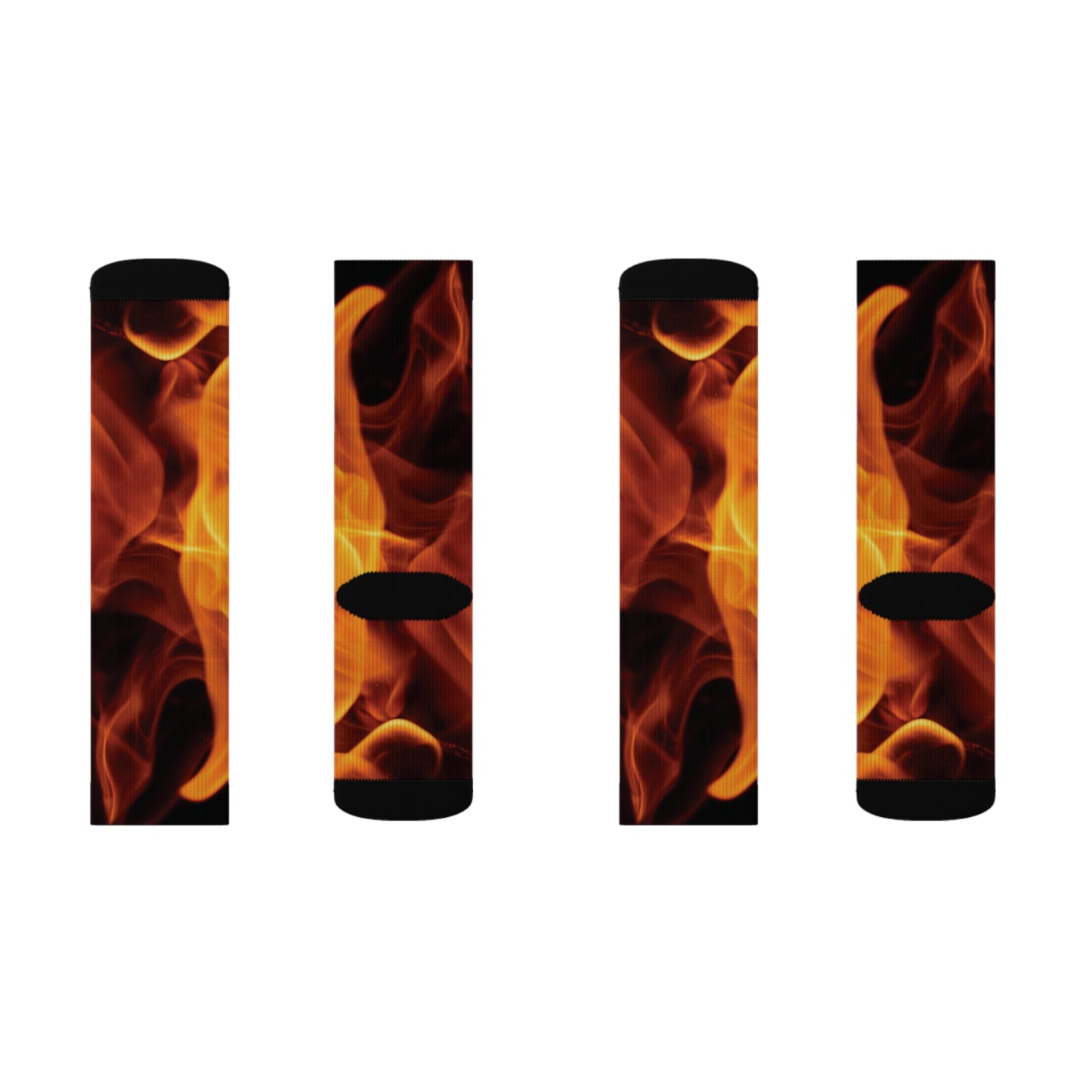 Fire Sublimation Socks