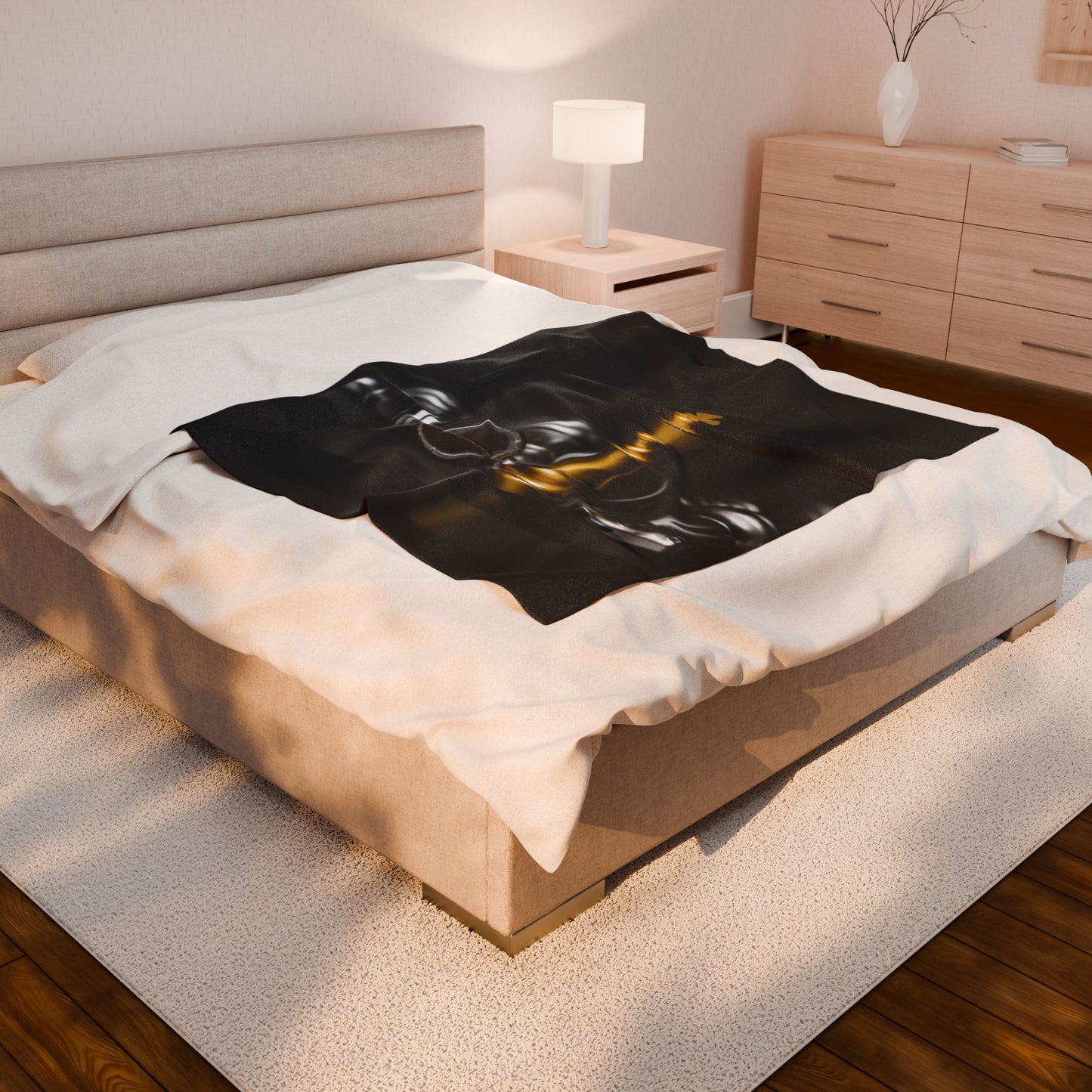Chess-Themed Velveteen Plush Blanket - Cozy Decor for Game Night