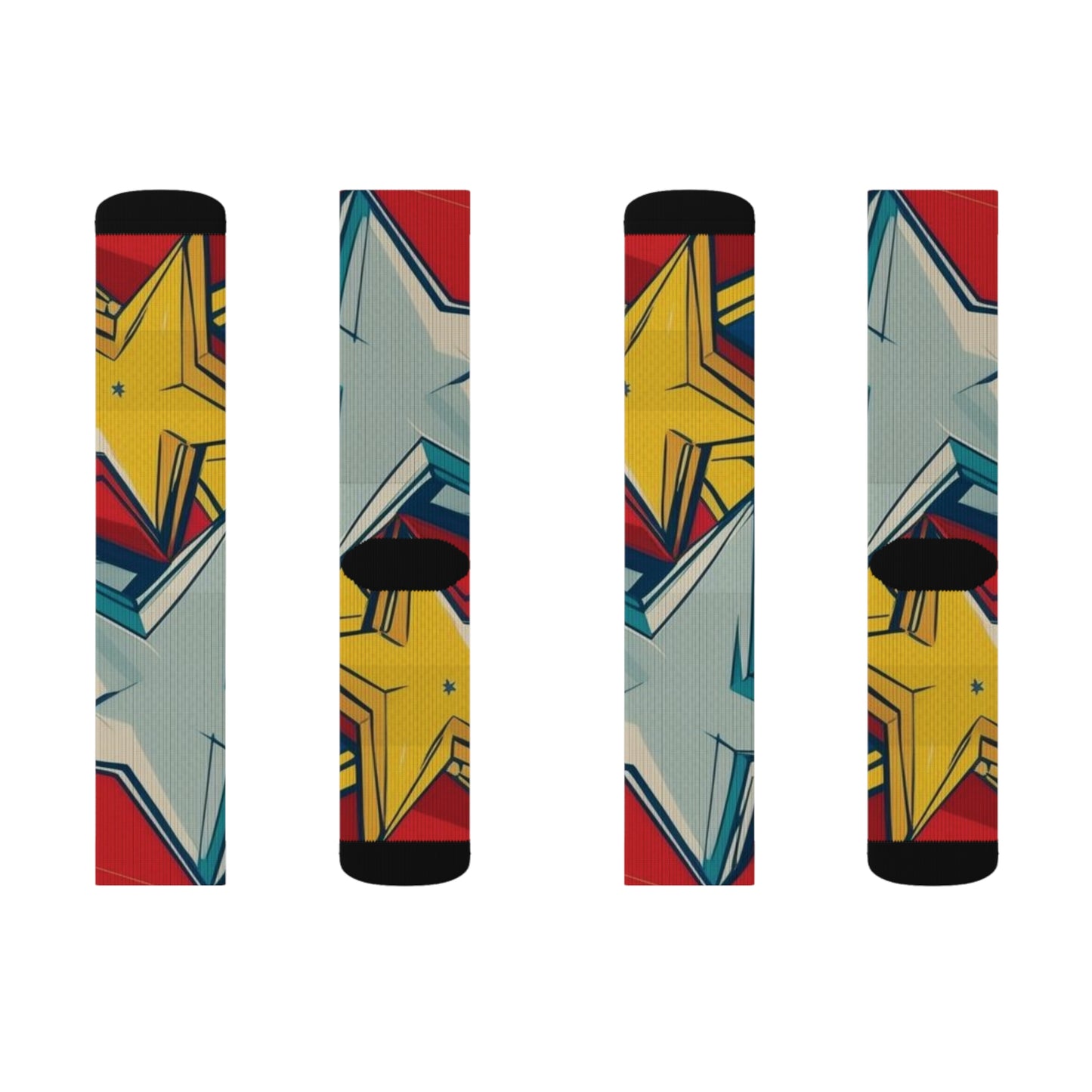 Art Socks - Stars Design