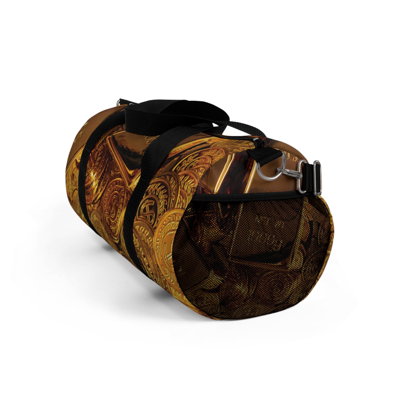 Gold Duffel Bag
