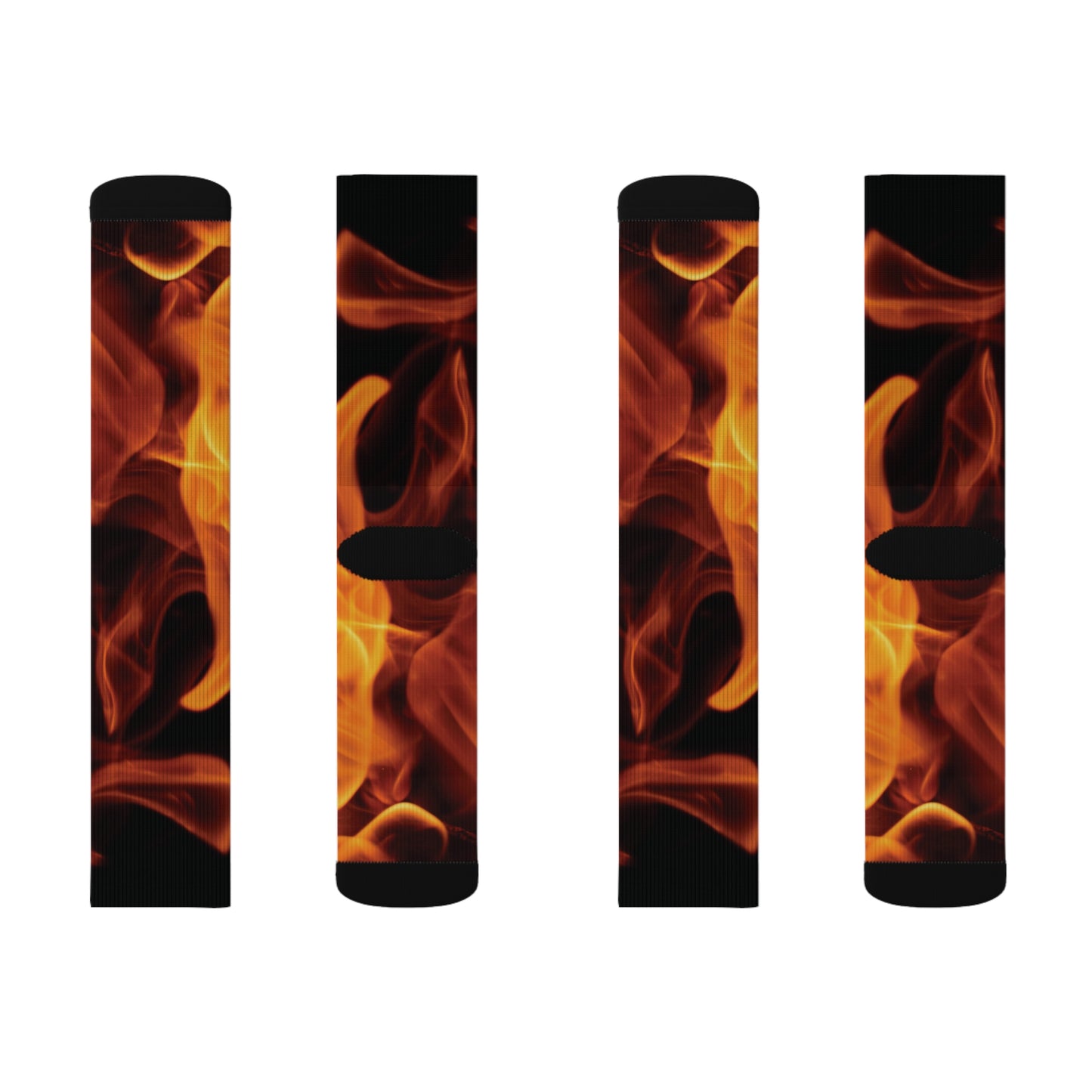 Fire Sublimation Socks