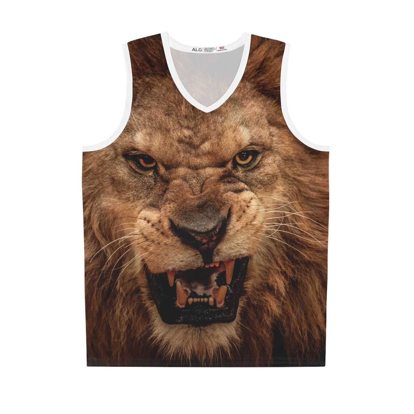 Lion Basketball Jersey All Over Print