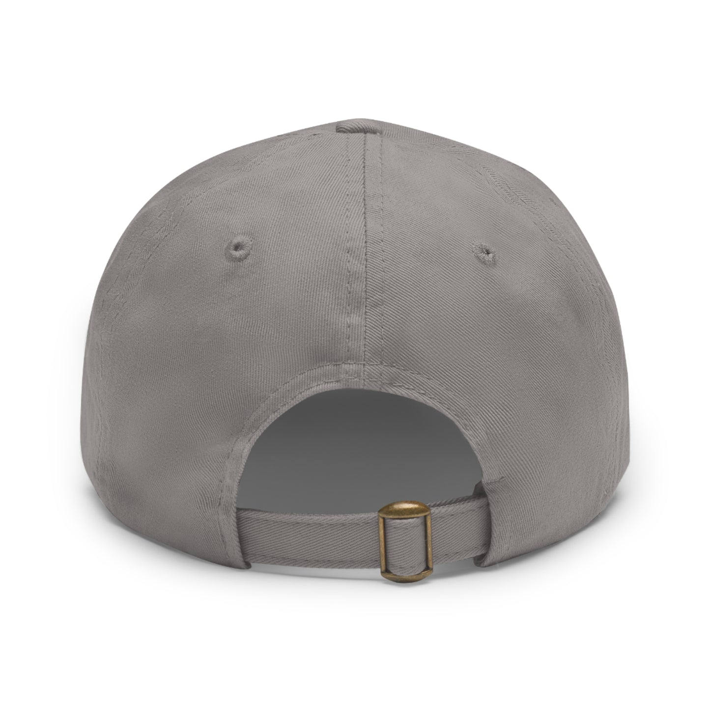 Cool Dog Dad Hat with Leather Patch (Rectangle)