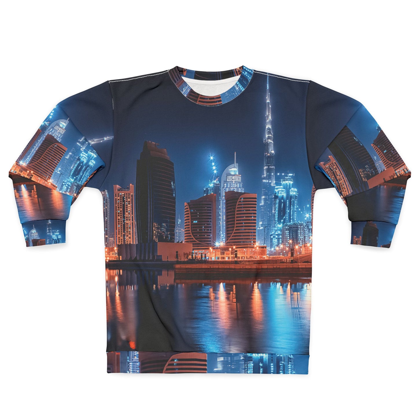 Dubai City All Over Print Sweatshirt