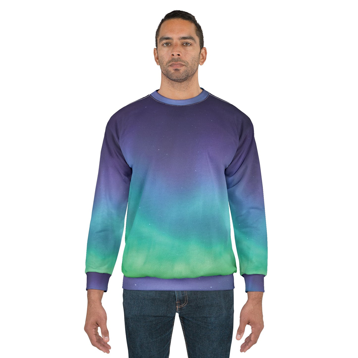The Northern Lights Unisex Sweatshirt (AOP)