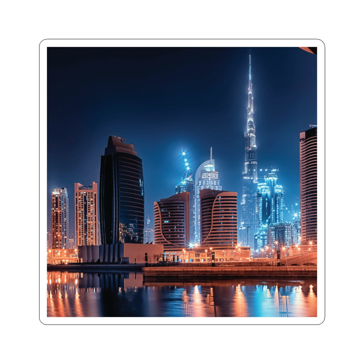 Dubai City Sticker